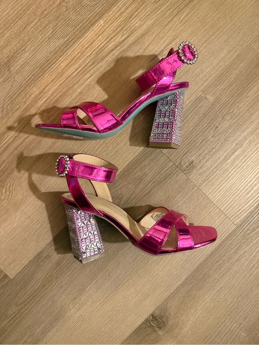Betsey Johnson bold metallic
